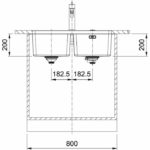 Ανοξείδωτος Υποκαθήμενος Νεροχύτης MYTHOS MYX120 - 34 - 34 Σετ - Image 3