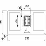 Απορροφητήρας MARIS HOB EXTRACTOR FMA 839 HI Μαύρο - Image 3