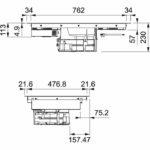 Απορροφητήρας MARIS HOB EXTRACTOR FMA 839 HI Μαύρο - Image 4