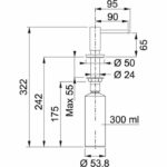 Dispenser Υγρού Σαπουνιού Squared - Image 2