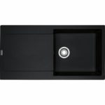 Ένθετος Γρανιτένιος Νεροχύτης MARIS MRG 611 - 97 970X500MM Ματ Μαύρο Σετ333,99