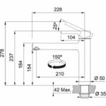 Αναμεικτική Μπαταρία Κουζίνας CENTRO Standard Χρωμέ - Image 2