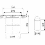 Εργονομικός Κάδος Απορριμάτων AE - F12 - Image 2