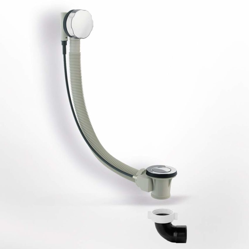 Αυτόματη Βαλβίδα Λουτρού Χρωμέ - Image 1