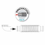 Σιφώνι SENZO 1 1/2" για Νεροχύτη Λευκό - Image 3