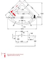 BALI CRN Μπανιέρα 1200X1200 - Image 3