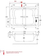 CELSIUS DUO Υδρομασάζ CRN 1,75HP-10 JET 2000X1400 - Image 3
