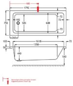 QUANTUM CRN Μπανιέρα 1800x800 - Image 4