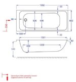 PROFILE Μπανιέρα 1700x700 - Image 4