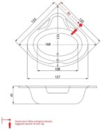 MODENA Υδρομασάζ 0.88HP-6 JET 1200 SIRENE - Image 4