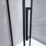 Pivot+Infill PRIMUS-PLUS 120 117-121εκ. H.195 DEVON Clean-Γυαλί Μαύρο Ματ - Image 3