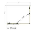 Corner Entry 100x80 97-99 x 77-79 εκ. STARLET Clear - Image 4