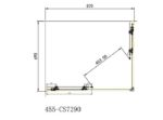 Corner Entry STARLET 90x72 87-89 x 69-71 εκ. Clear - Image 5
