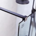 Iwis Walk-In 107-109εκ. DEVON Clean-Γυαλί Μαύρο Ματ - Image 2