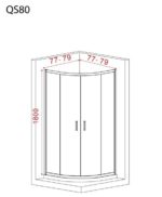 Quadrant STARLET 80 77-79εκ. Fabric - Image 5