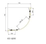 Quadrant STARLET 80 77-79εκ. Fabric - Image 6