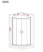 Quadrant STARLET 90 87-89εκ. Fabric - Image 4