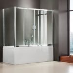 Slider Bath 180 177-181εκ. AXIS Clear