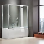 Slider Bath 150 147-151εκ. AXIS Clear