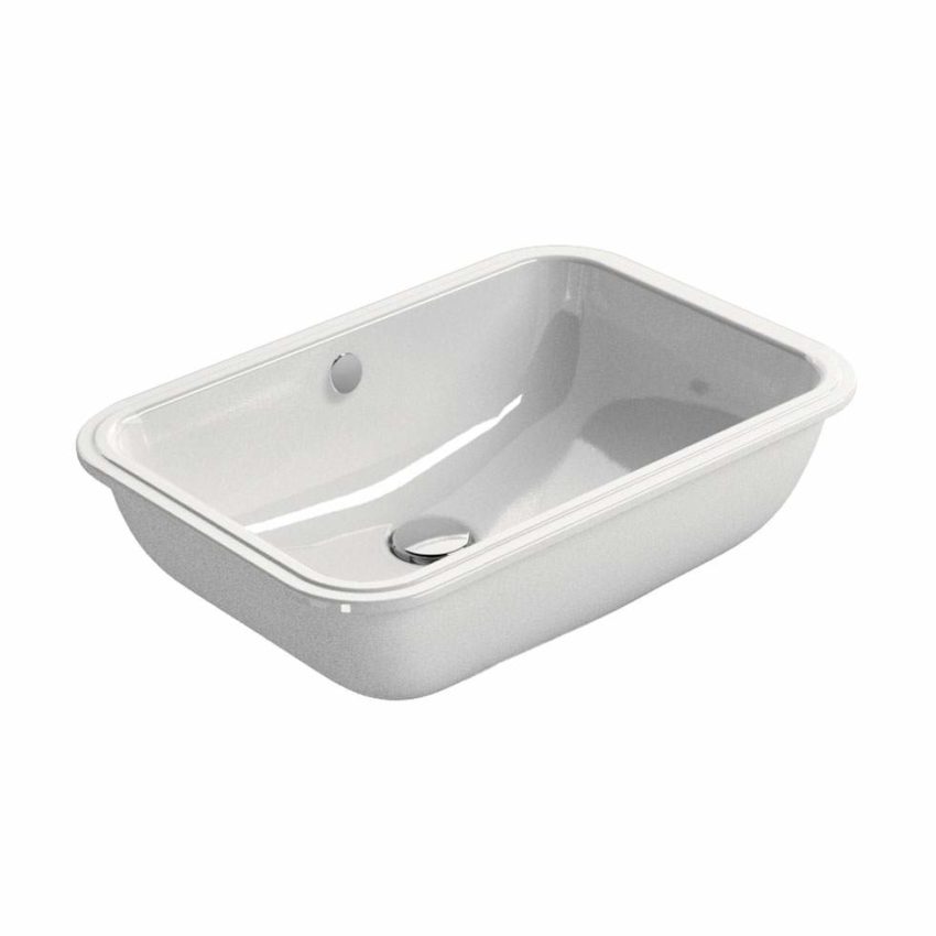 Νιπτήρας PURA Υποένθετος 55x38 GSI Λευκό - Image 3