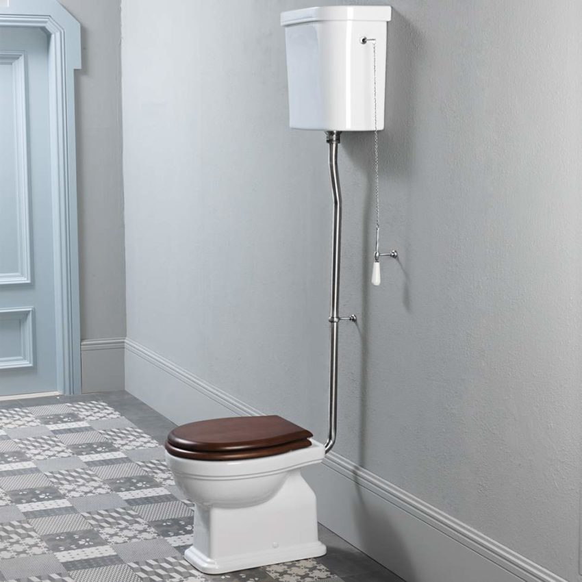 500-871100HC-300-1 Κομπλέ Λεκάνη ΥΠ Π/Σ CLASSIC+ Καζανάκι Υ/Κ + Mηχανισμός + Κάλυμμα MS87C Λευκό S/C - Image 1