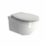 Κομπλέ Κρεμαστή Λεκάνη CLASSIC/55 + Κάλυμμα MS87C Λευκό Soft-Close GSI - Image 2