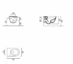 Κομπλέ Κρεμαστή Λεκάνη PURA/55 SwirlFlush + Κάλυμμα MS86C S/C GSI - Image 4