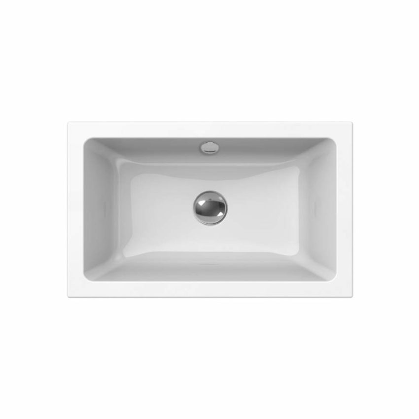 Νιπτήρας KUBE 60x37 GSI Λευκό - Image 2