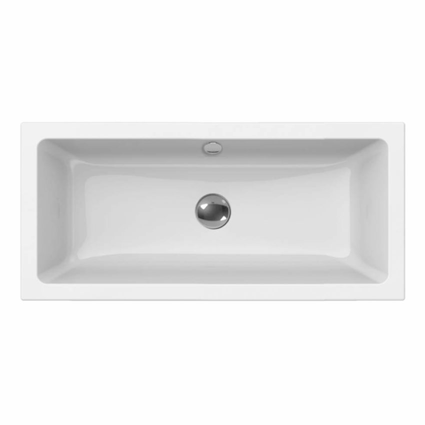 Νιπτήρας KUBE 80x37 GSI Λευκό - Image 3