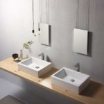 Νιπτήρας KUBE 50x38 GSI Λευκό - Image 3