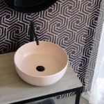 Νιπτήρας GLAM Φ39 SCARABEO Antique Pink (Rosa)