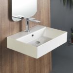 Νιπτήρας TETRA N 50x42 1 Οπή BIANCO CERAMICA Λευκό