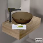 Νιπτήρας LUPO Φ45 BIANCO CERAMICA Taupe Ματ