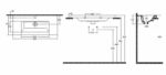 Νιπτήρας URBAN 80x35 1 Οπή Λευκό - Image 4