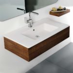 Νιπτήρας FLAT 91,5x46,5 1 Οπή BIANCO CERAMICA Λευκό