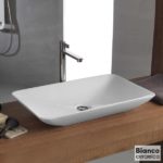 Νιπτήρας 60x37,7 BIANCO CERAMICA Λευκό