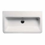 Νιπτήρας CITY 80x45 1 οπή GSI Λευκό - Image 2