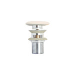 Βαλβίδα Νιπτήρος Clic-Clac BIANCO CERAMICA Ivory