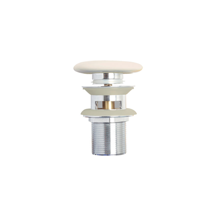 508-TP01-311 Βαλβίδα Νιπτήρος Clic-Clac BIANCO CERAMICA Ivory - Image 1