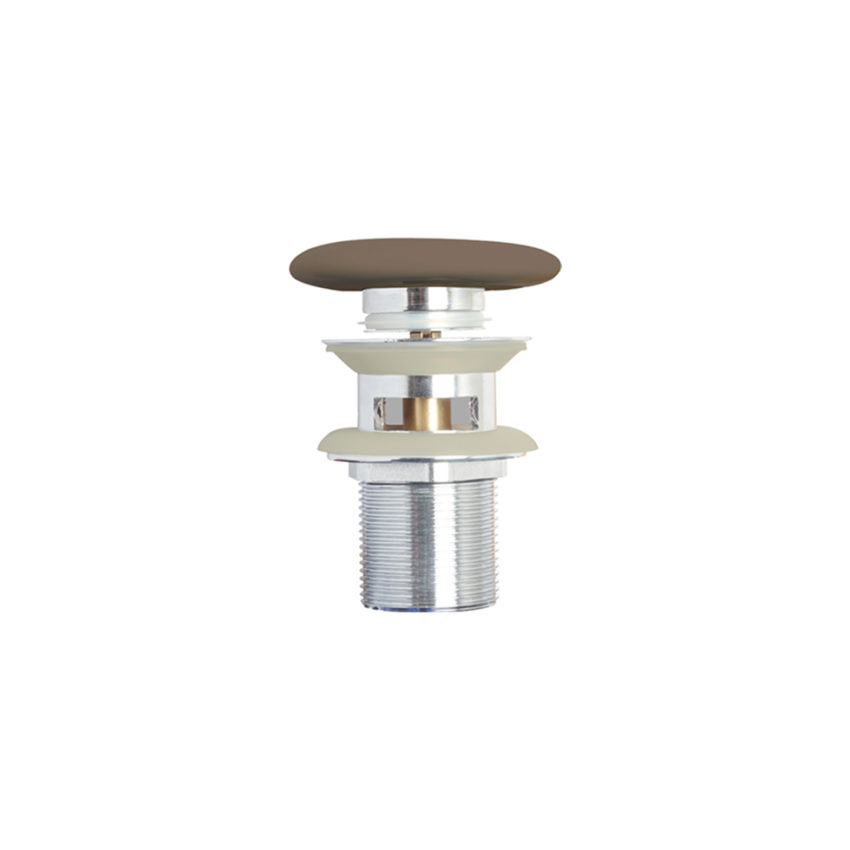 508-TP01-530 Βαλβίδα ΝΙΠΤΗΡΟΣ Clic-Clac BIANCO CERAMICA TAUPE - Image 1