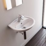 Νιπτήρας 45x35 1 Οπή SEREL Λευκό