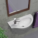 Νιπτήρας FRIENDLY 57x32 1 Οπή SEREL Λευκό - Image 2