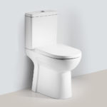 Κομπλέ Λεκάνη AMEA Vela Alto ΧΠ Π/Μ + Καζανάκι + Μηχανισμό + Κάλυμμα 6001 Λευκό