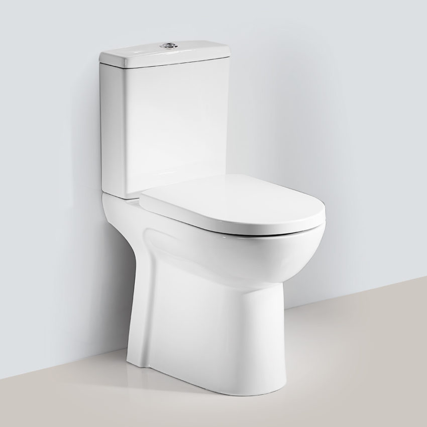 509-674500-300 Κομπλέ Λεκάνη AMEA Vela Alto ΧΠ Π/Μ + Καζανάκι + Μηχανισμό + Κάλυμμα 6001 Λευκό - Image 1