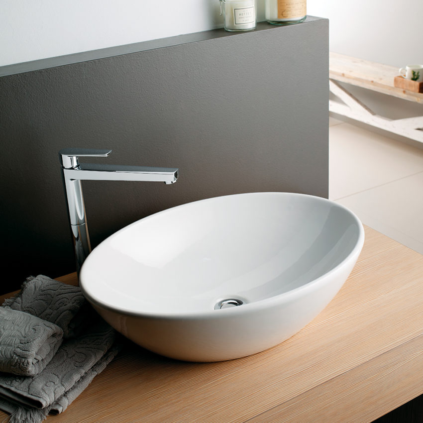 Νιπτήρας 55x41 SEREL Λευκό - Image 1