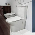 Κομπλέ Λεκάνη NT02 BTW ΧΠ Π/Μ + Καζανάκι + Μηχανισμός + Κάλυμμα 6001 Λευκό