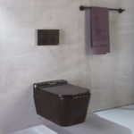 Κομπλέ Κρεμαστή Λεκάνη RITA/52 + Κάλυμμα Αποσπώμενο ZT00 SEREL Μαύρο - Image 2