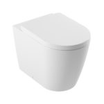 Κομπλέ Λεκάνη SMART ΥΠ Π/Μ + Κάλυμμα 6001 SEREL Λευκό - Image 2