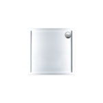 Ντουζιέρα Τετράγωνη Ακρυλική 90x90 EXTRA-FLAT Φ90 SIRENE Λευκό