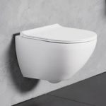 Κομπλέ Κρεμαστή Λεκάνη REMO/51+ Κάλυμμα 9200SC B.C. Λευκό